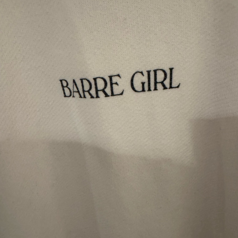 Barre Girl White Top